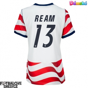 Spojené státy Tim Ream #13 Dámské Domácí Dres MS 2026 Krátký Rukáv